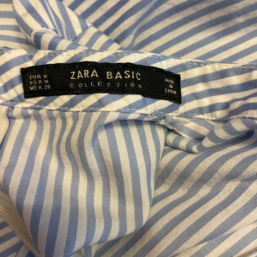 Blue and white stripe Zara dress - Picture 5 of 5